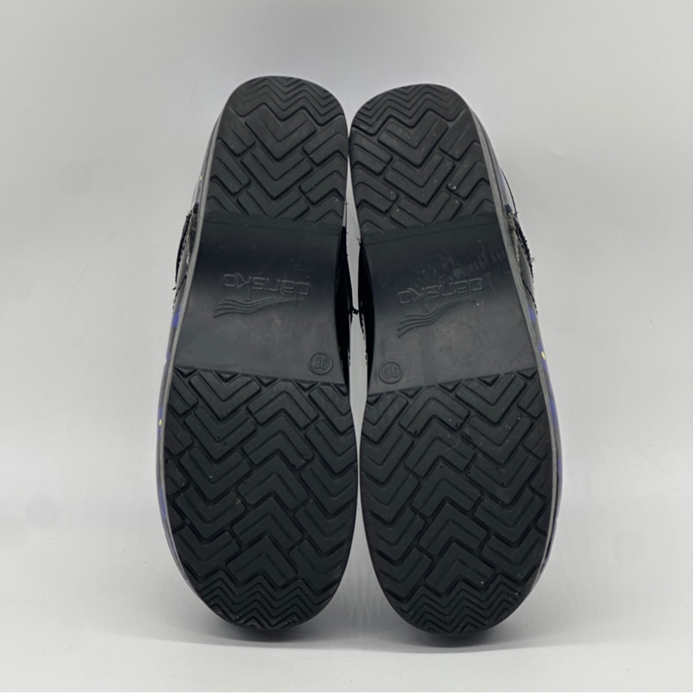Dansko Professional Black and Blue Clogs. Size 8 - Picture 9 of 9